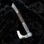 Assasin's Creed Valhalla Axe with Leather Sheath | Viking Battle Axe
