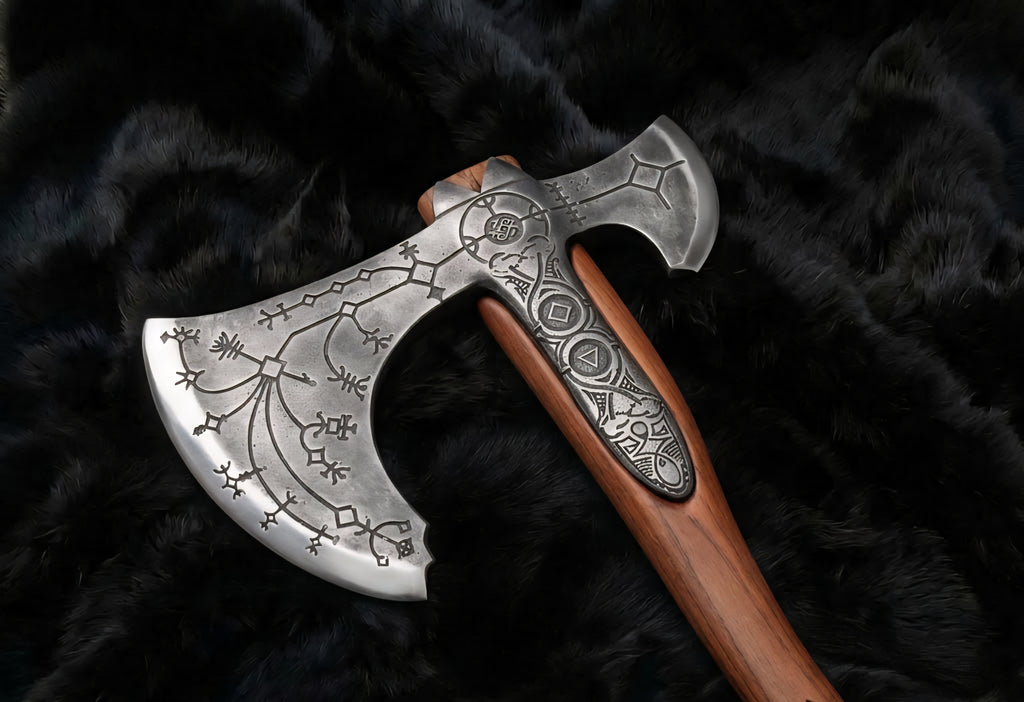 Functional God of War Kratos Leviathan Axe
