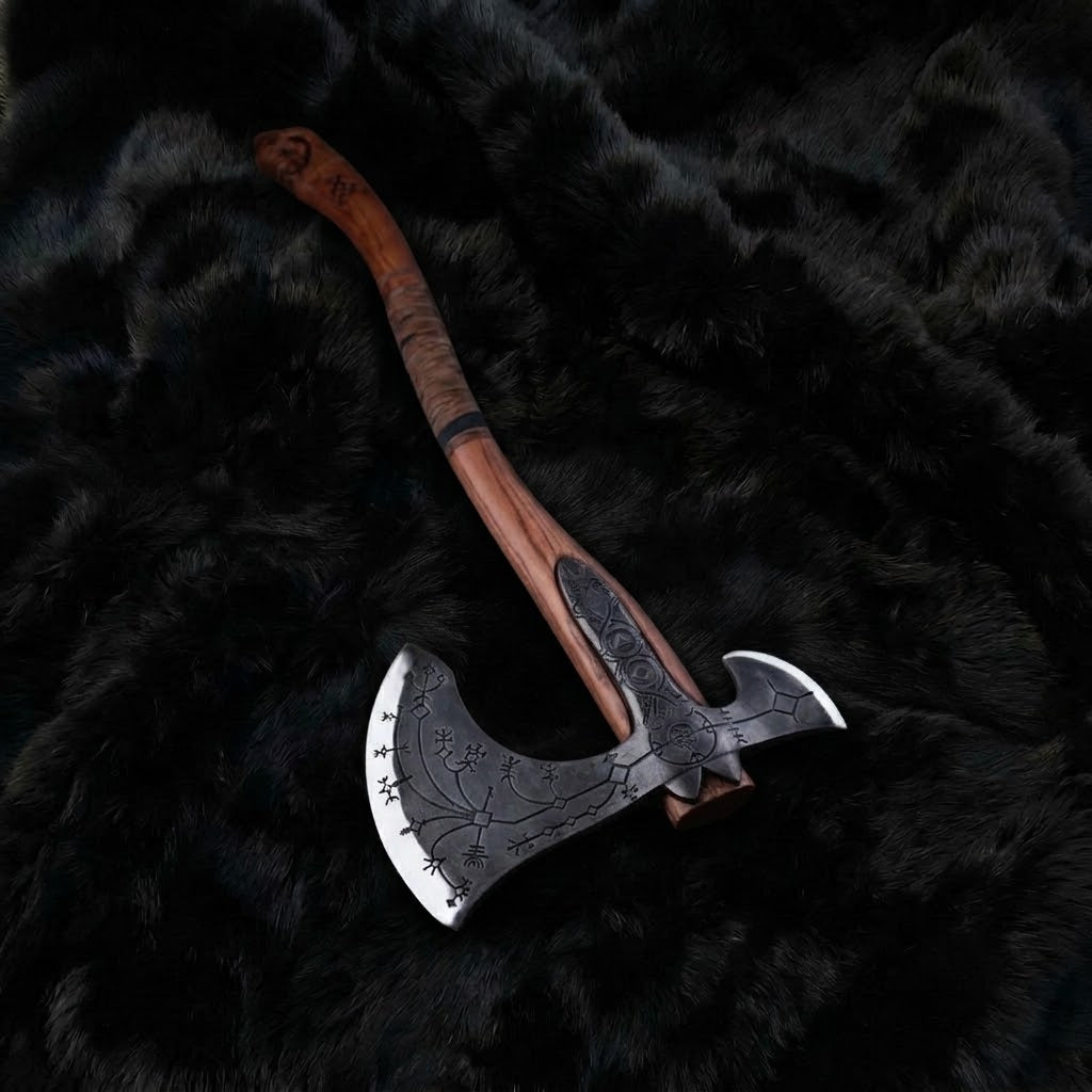 Functional God of War Kratos Leviathan Axe