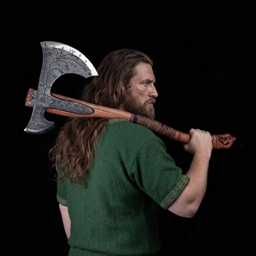 Functional God of War Kratos Leviathan Axe