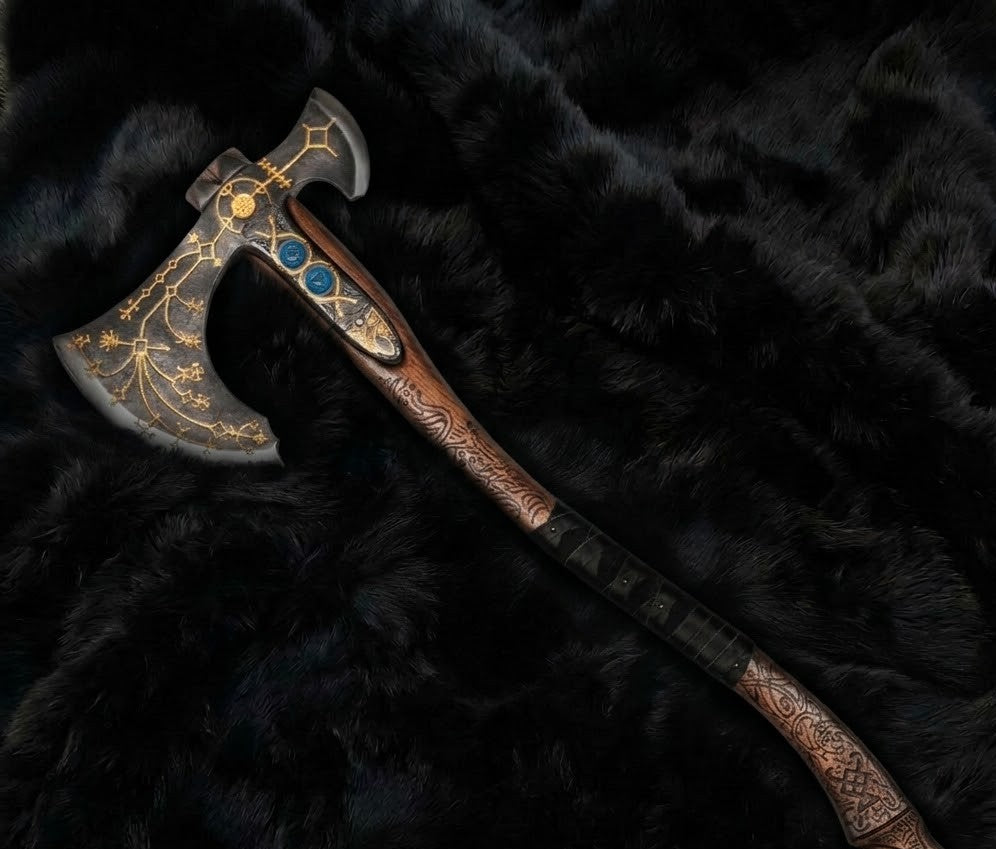 Functional God of War Kratos Leviathan Axe