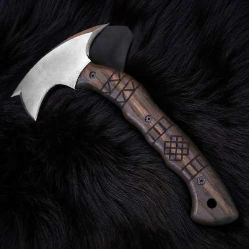 Handmade Tomahawk with Leather Sheath
