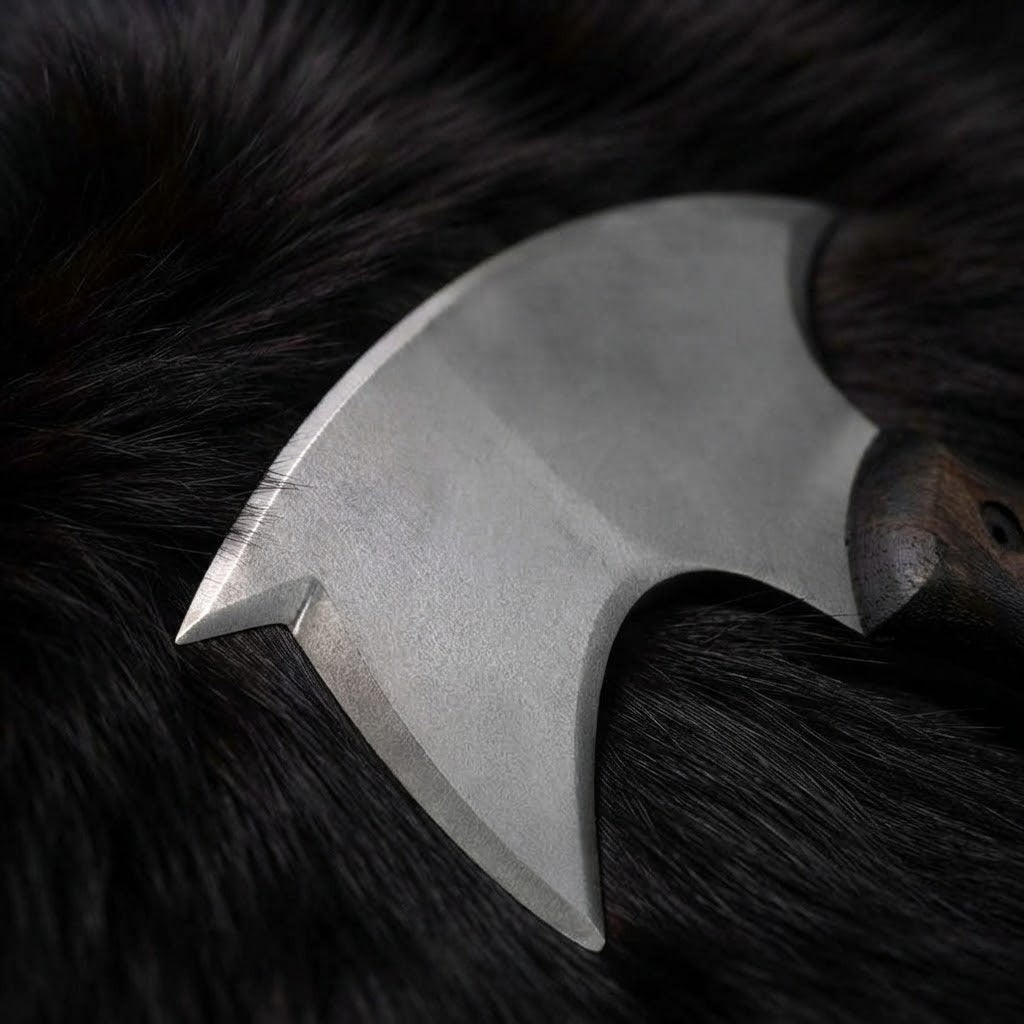 Handmade Tomahawk with Leather Sheath