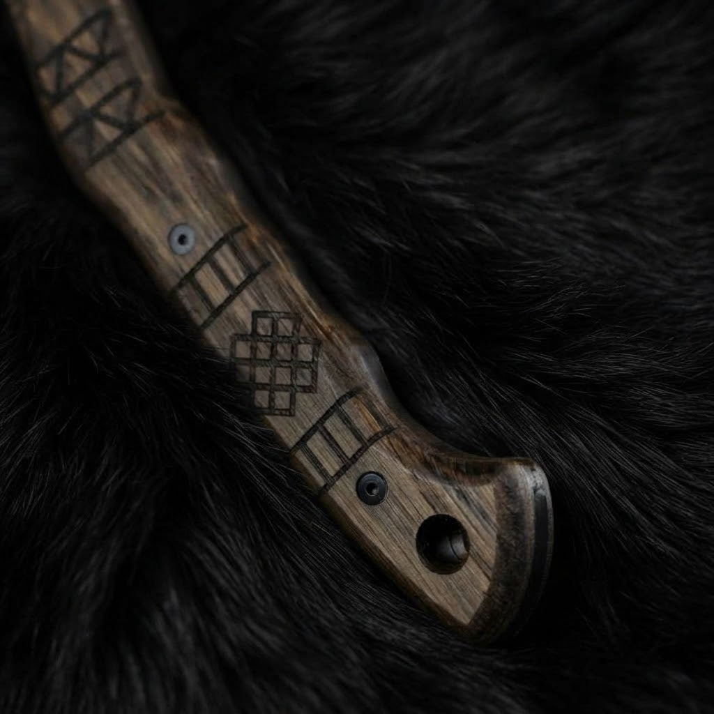 Handmade Tomahawk with Leather Sheath