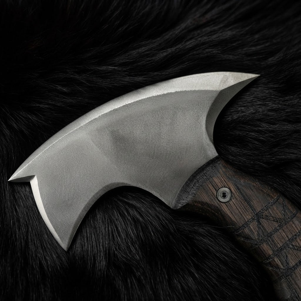 Handmade Tomahawk with Leather Sheath