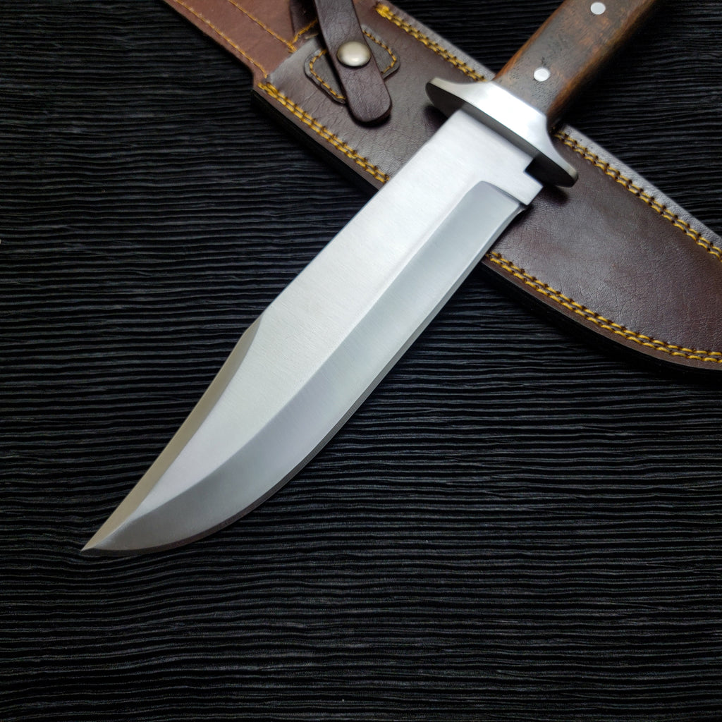 Red Dead Redemption 2 Western Bowie Knife with Leather Sheath | Full tang Stainless Steel Blade