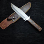 Red Dead Redemption 2 Western Bowie Knife with Leather Sheath | Full tang Stainless Steel Blade